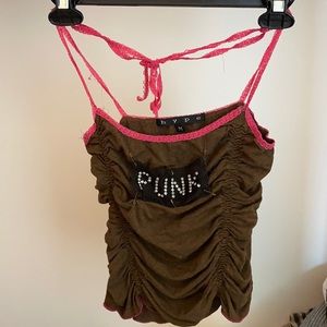 Hype Rouched Tank Top PUNK